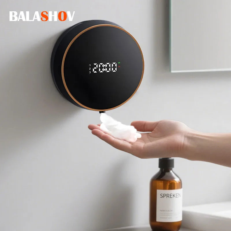 Distributeur Automatique de Savon Mousse Intelligent BALASHOV avec Écran LED &amp; Capteur Infrarouge USB