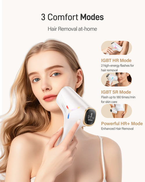Épilateur IPL Totmizby – Épilation à lumière pulsée pour femmes et hommes